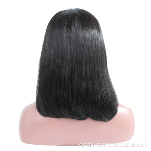 New Lace Front Grade 12A 26 Inch Straight Human Ombre Colored Bob Brazilian Hair Virgin Brazilian Wig
